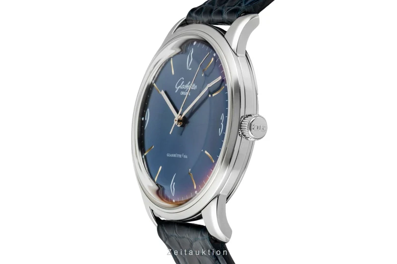 Glashütte Sixties steel automatic men's watch 1-39-52-06-02-04 LP: 7100EUR [2602800]