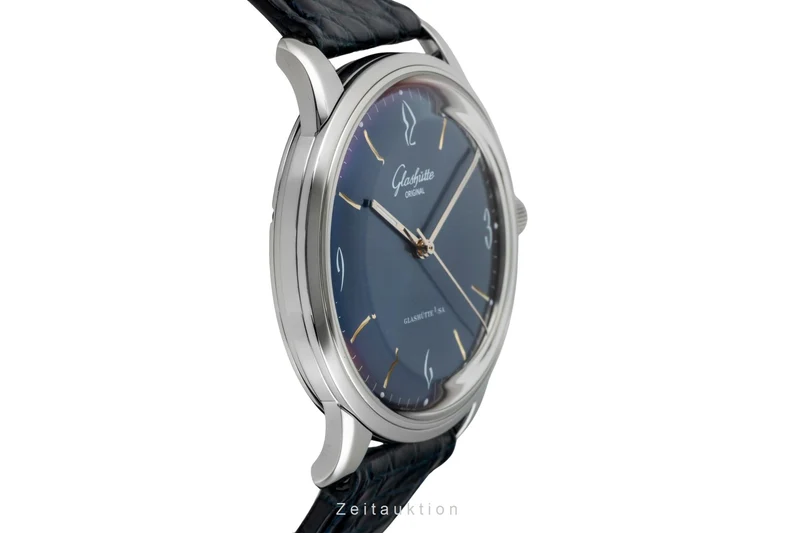 Glashütte Sixties steel automatic men's watch 1-39-52-06-02-04 LP: 7100EUR [2602800]