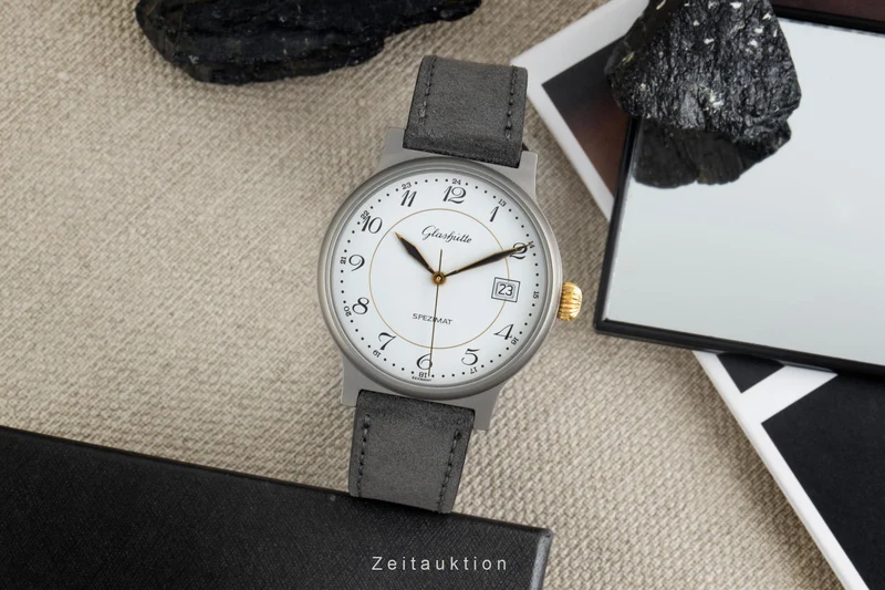 Glashütte Spezimat titanium automatic men's watch 10-21-15-15-00 [2602792]
