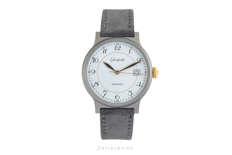 Glashütte Spezimat titanium automatic men's watch 10-21-15-15-00 [2602792]