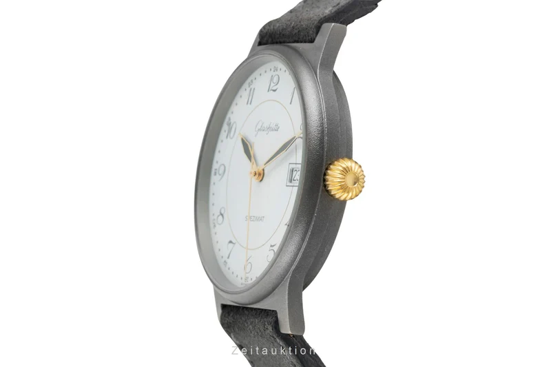 Glashütte Spezimat titanium automatic men's watch 10-21-15-15-00 [2602792]