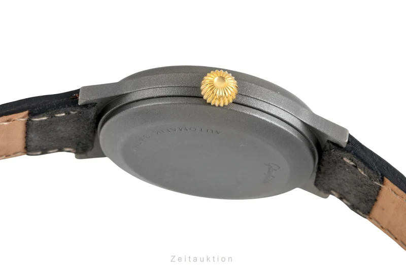 Glashütte Spezimat titanium automatic men's watch 10-21-15-15-00 [2602792]