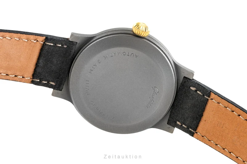 Glashütte Spezimat titanium automatic men's watch 10-21-15-15-00 [2602792]