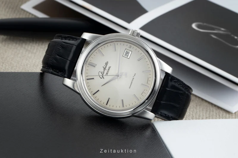 Glashütte Senator steel automatic men's watch 39-11-11-13-04 [2602529]