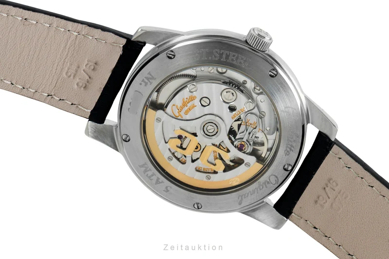 Glashütte Senator steel automatic men's watch 39-11-11-13-04 [2602529]