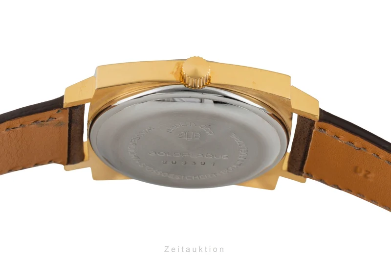 Glashütte Spezimatic gilt-brass automatic men's watch Vintage [2602522]