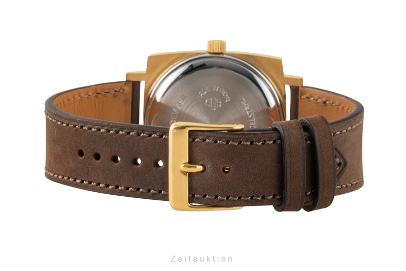 Glashütte Spezimatic gilt-brass automatic men's watch Vintage [2602522]