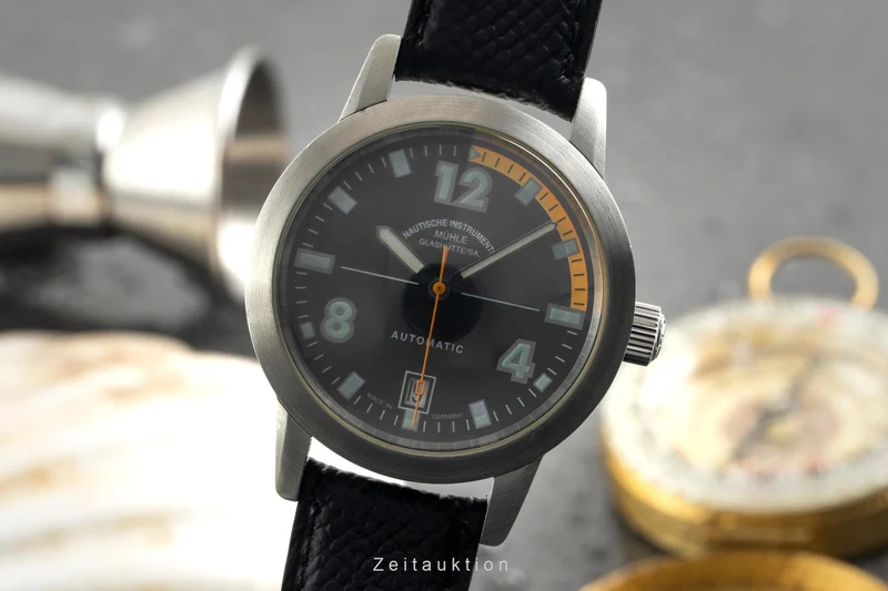 Mühle Laser steel automatic men's watch M1-26-43-LB [2602504]