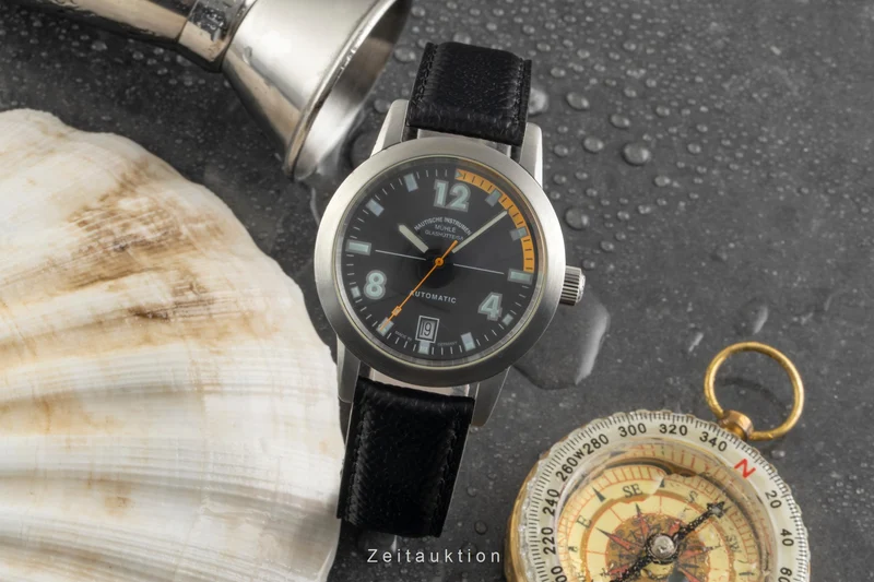 Mühle Laser steel automatic men's watch M1-26-43-LB [2602504]