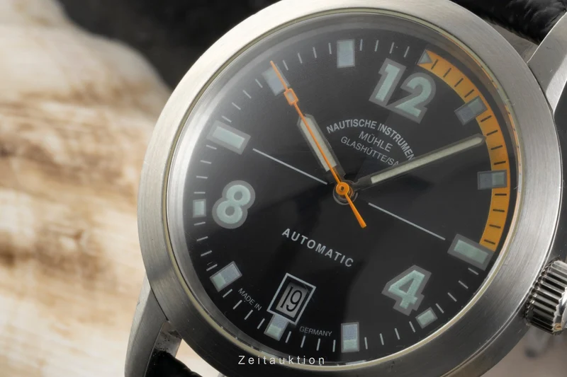Mühle Laser steel automatic men's watch M1-26-43-LB [2602504]