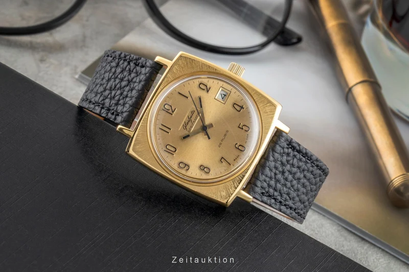 Glashütte Spezimatic gilt-brass automatic men's watch Vintage [2602373]