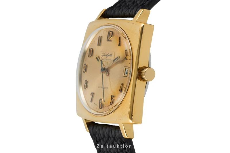 Glashütte Spezimatic gilt-brass automatic men's watch Vintage [2602373]