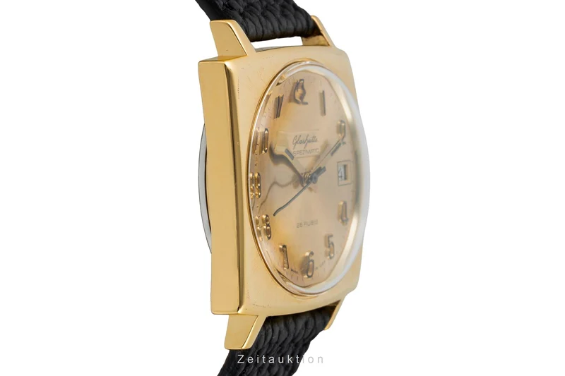Glashütte Spezimatic gilt-brass automatic men's watch Vintage [2602373]