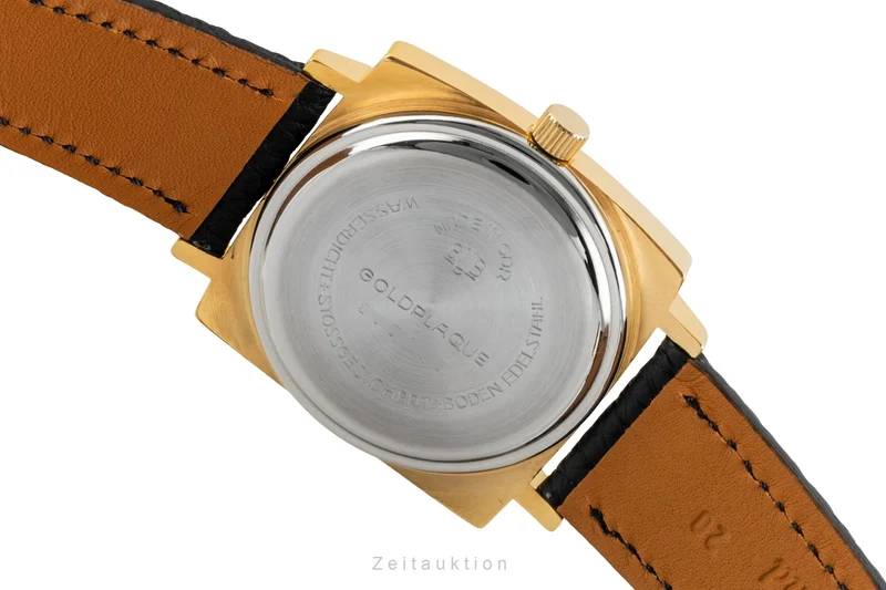 Glashütte Spezimatic gilt-brass automatic men's watch Vintage [2602373]