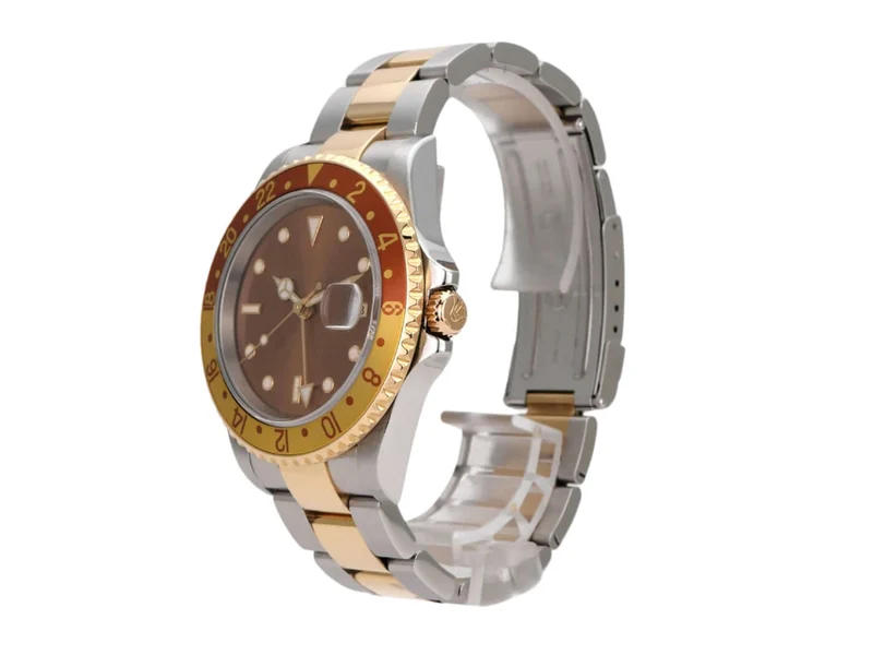Rolex GMT-Master II Edelstahl Gelbgold 16713