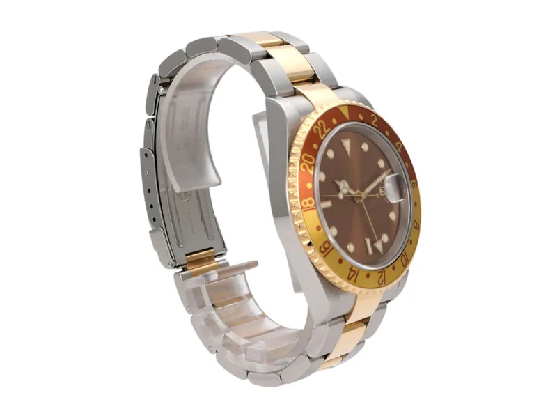 Rolex GMT-Master II Edelstahl Gelbgold 16713