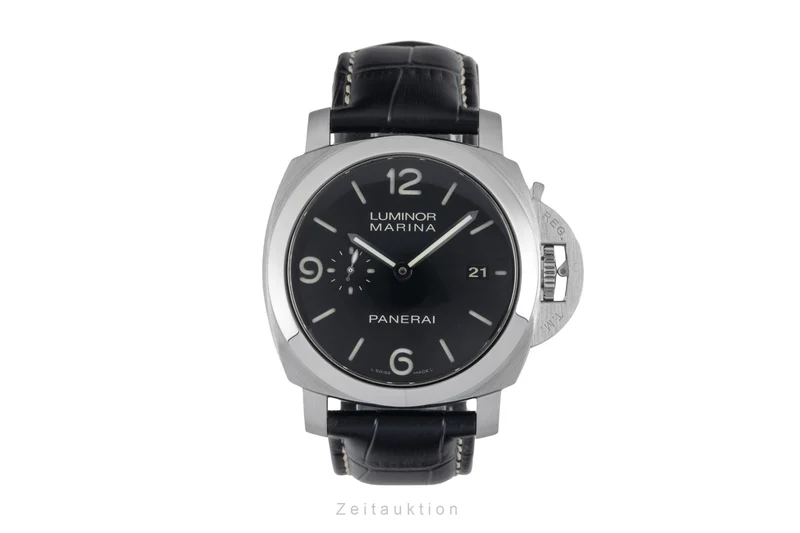 Panerai Luminor Marina steel automatic men's watch PAM00312 LP: 8900EUR [2604395]