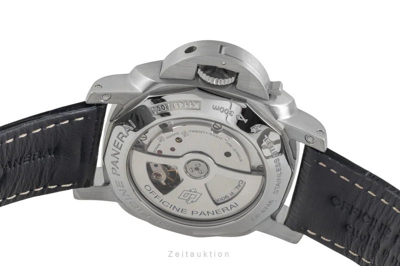 Panerai Luminor Marina steel automatic men's watch PAM00312 LP: 8900EUR [2604395]
