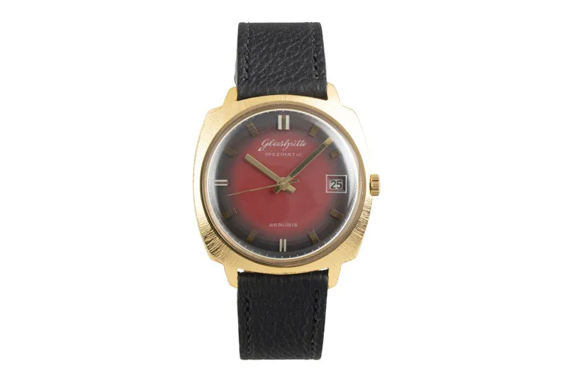 Glashütte Spezimatic gilt-brass automatic men's watch Vintage [2601938]