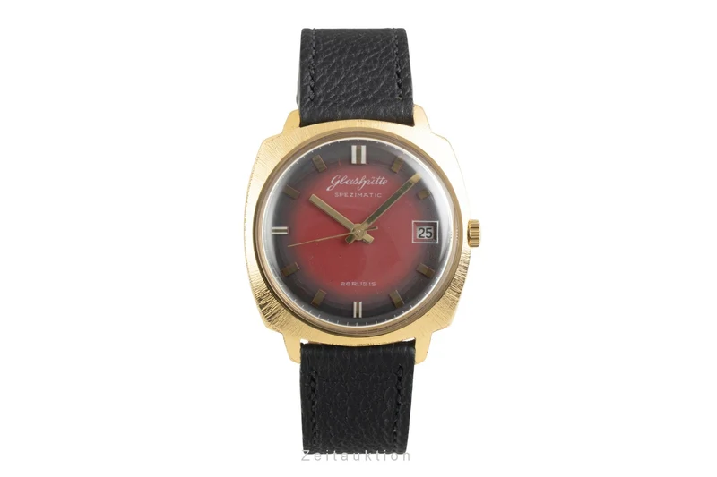Glashütte Spezimatic gilt-brass automatic men's watch Vintage [2601938]