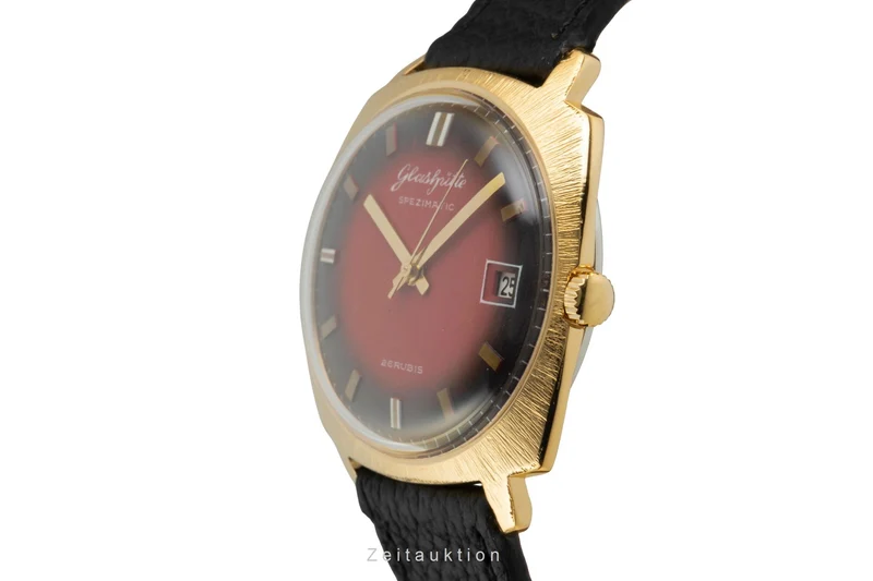 Glashütte Spezimatic gilt-brass automatic men's watch Vintage [2601938]