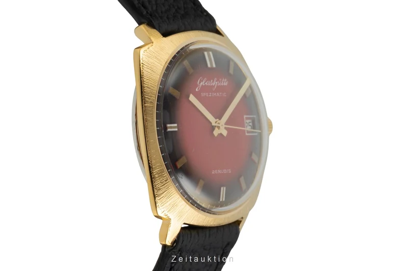 Glashütte Spezimatic gilt-brass automatic men's watch Vintage [2601938]