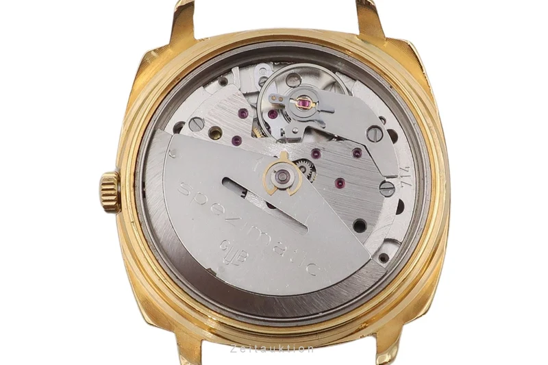 Glashütte Spezimatic gilt-brass automatic men's watch Vintage [2601938]