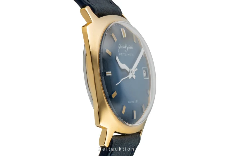 Glashütte Spezimatic gilt-brass automatic men's watch Vintage [2601803]