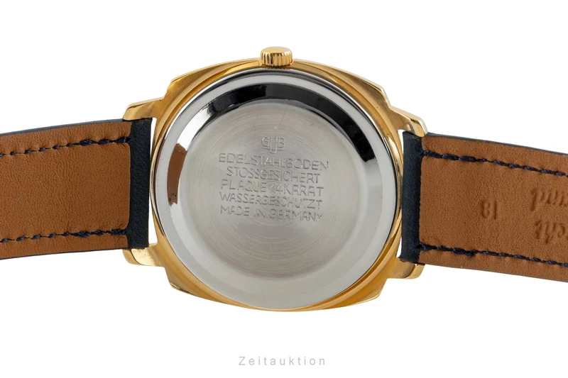 Glashütte Spezimatic gilt-brass automatic men's watch Vintage [2601803]