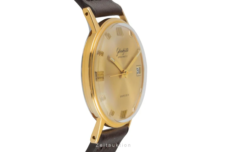 Glashütte Spezimatic gilt-brass automatic men's watch Vintage [2601794]
