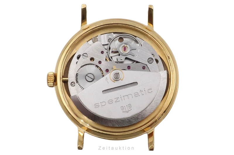 Glashütte Spezimatic gilt-brass automatic men's watch Vintage [2601792]