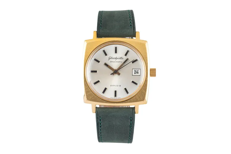 Glashütte Spezimatic gilt-brass automatic men's watch Vintage [2602520]