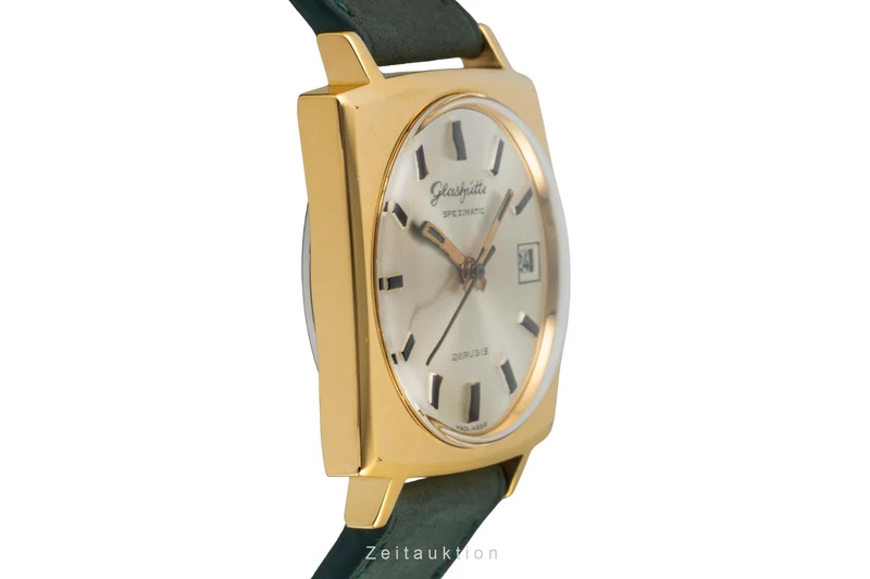 Glashütte Spezimatic gilt-brass automatic men's watch Vintage [2602520]