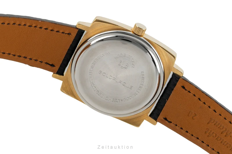 Glashütte Spezimatic gilt-brass automatic men's watch Vintage [2602457]