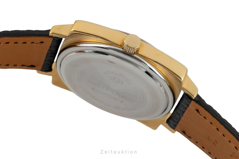 Glashütte Spezimatic gilt-brass automatic men's watch Vintage [2602457]
