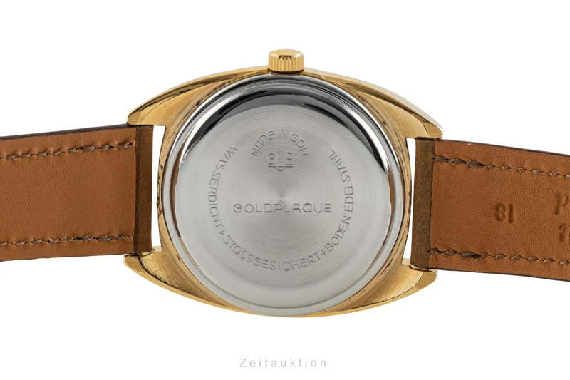 Glashütte Spezimatic gilt-brass automatic men's watch Vintage [2602371]