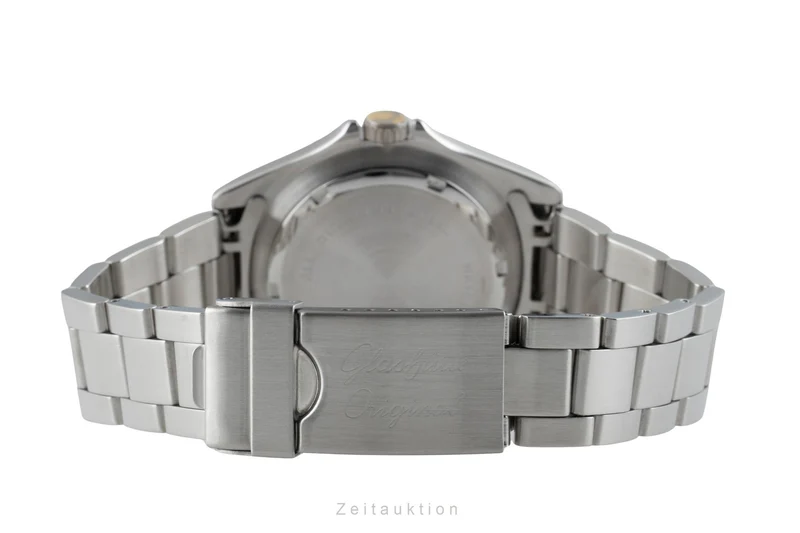 Glashütte steel automatic men's watch 0717-11-38-00 [2602240]