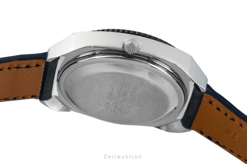 Glashütte Spezimatic chromed brass automatic men's watch Vintage [2602100]