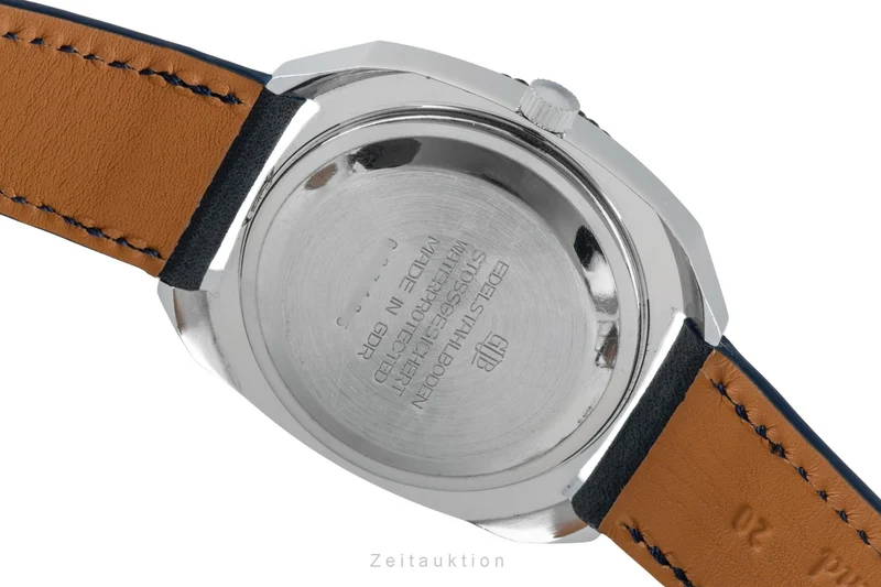 Glashütte Spezimatic chromed brass automatic men's watch Vintage [2602100]