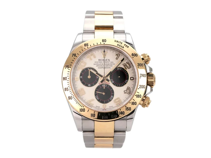 Rolex Daytona Cosmograph 116523 Weiß Schwarz Arabisch