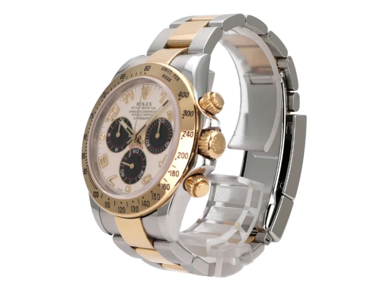 Rolex Daytona Cosmograph 116523 Weiß Schwarz Arabisch