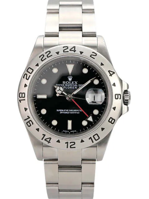 Rolex Explorer II Ref. 16570 Zifferblatt Schwarz