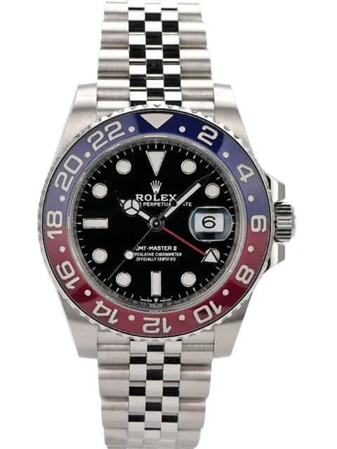 Rolex GMT-Master II Edelstahl 126710BLRO
