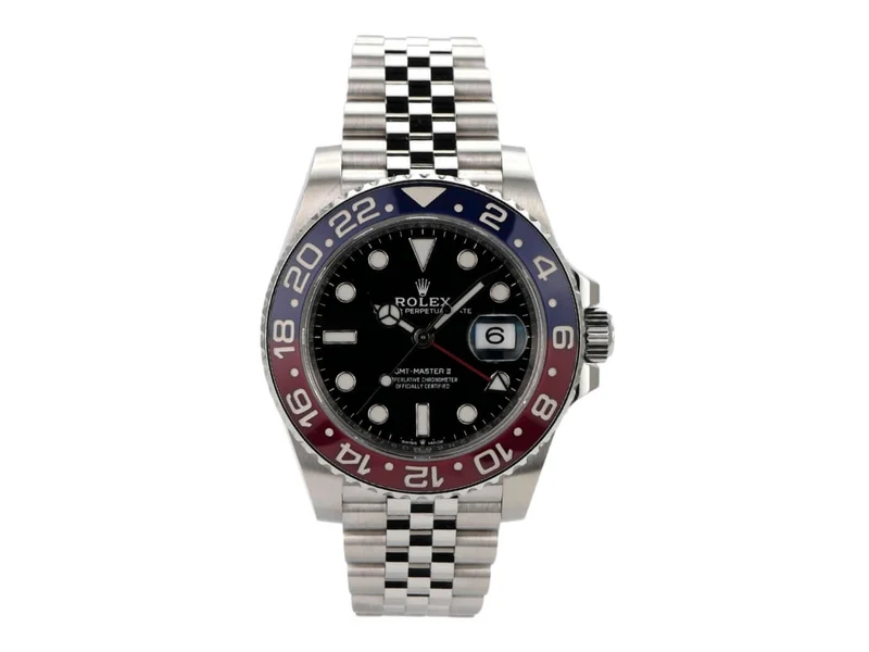 Rolex GMT-Master II Edelstahl 126710BLRO