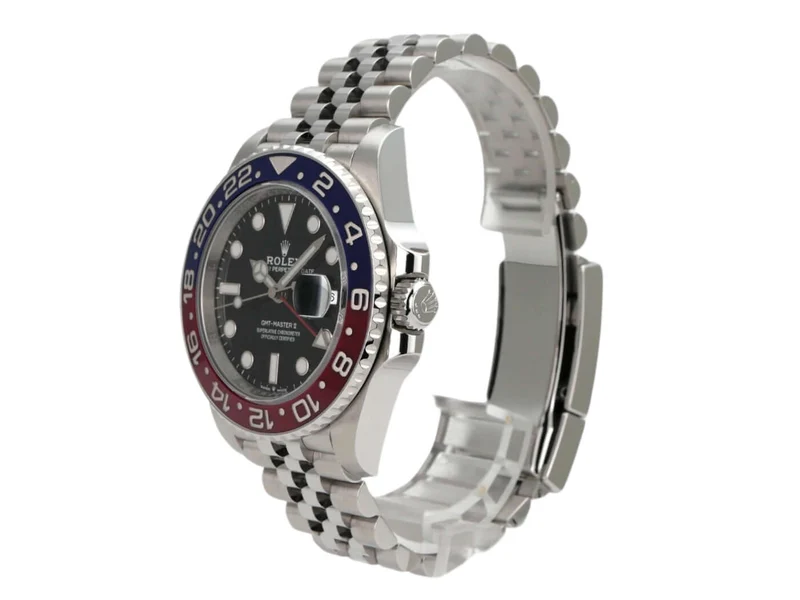 Rolex GMT-Master II Edelstahl 126710BLRO