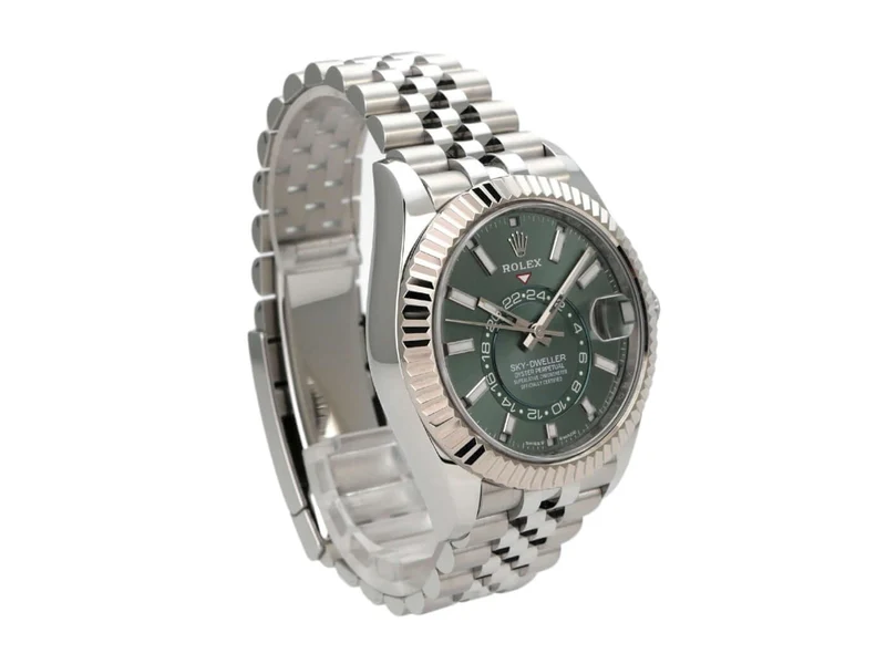 Rolex Sky-Dweller 336934 Mintgrün Jubile-Band