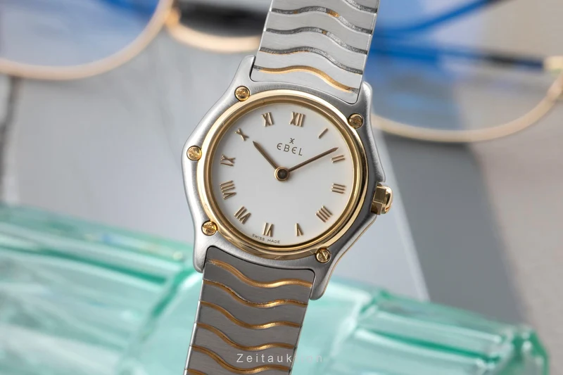 Ebel Classic Wave steel / gold quartz women's watch 1057901 [2604450]