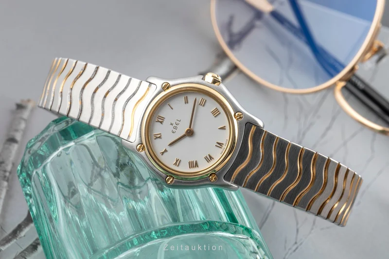 Ebel Classic Wave steel / gold quartz women's watch 1057901 [2604450]