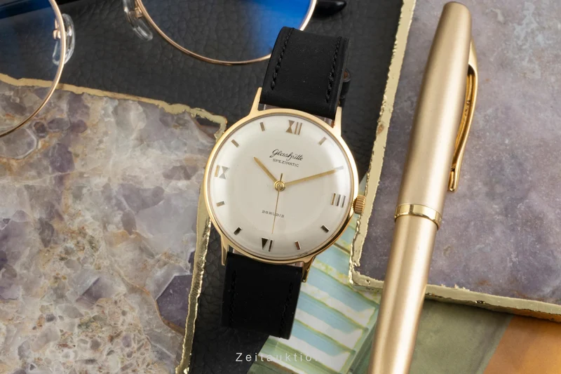 Glashütte Spezimatic gilt-brass automatic men's watch Vintage [2601789]