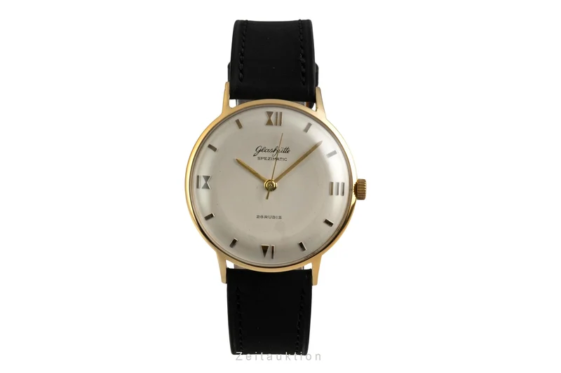 Glashütte Spezimatic gilt-brass automatic men's watch Vintage [2601789]